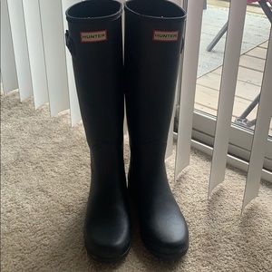 Hunter boots size 7